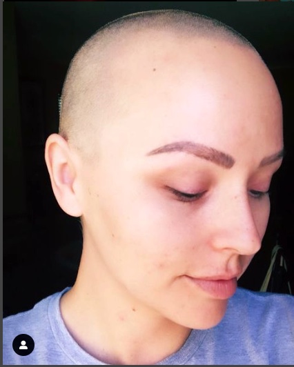 Philecia La'Bounty durante la chemioterapia